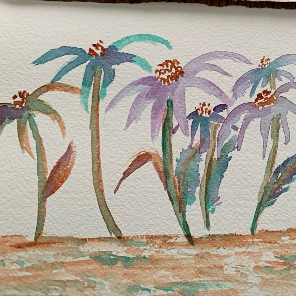 Watercolor Floral Art Print